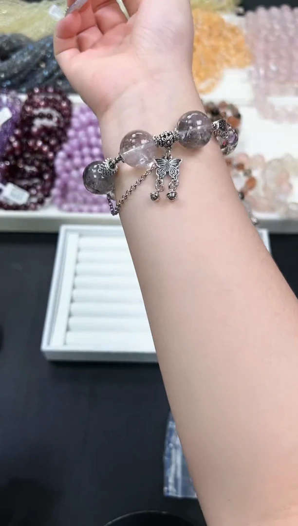 【闪购商品】水晶手串未镶嵌45T多样性发其一/1条/默认微瑕