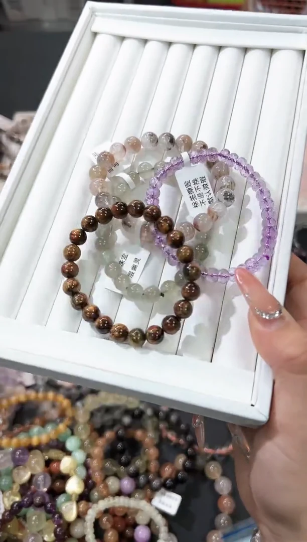 【闪购商品】水晶手串未镶嵌95c多样性发其一/7.21