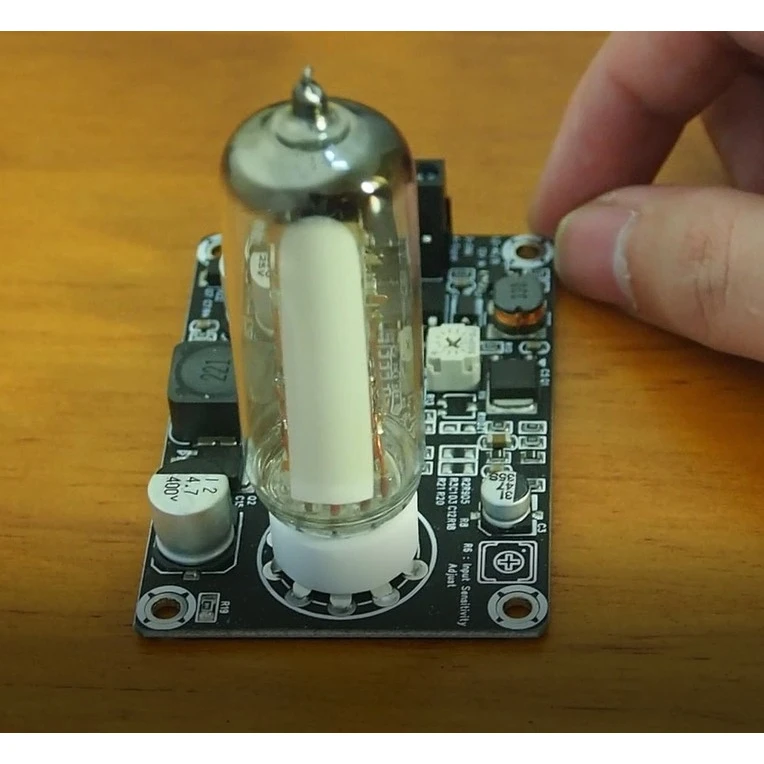 冲冠单品  PCB 猫眼驱动板 6E2 EM87电平管 音频指示板胆机