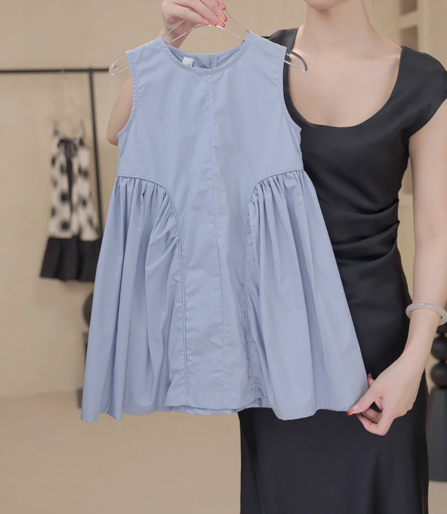 【UM】2024新款女童夏季时尚韩版棉布连衣裙80311