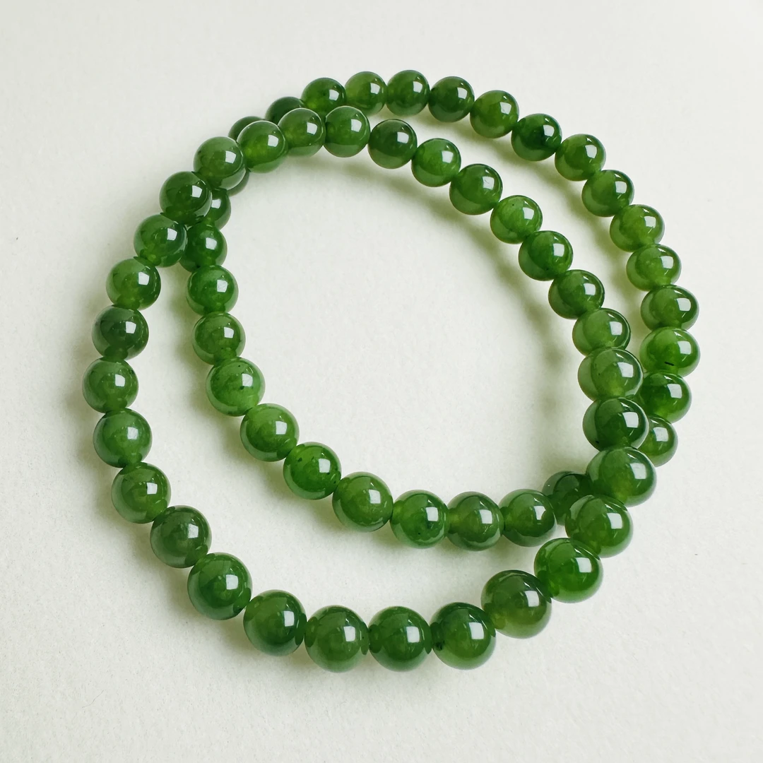 和田玉（碧玉）5-6mm手串【多样性发货 只发一件】