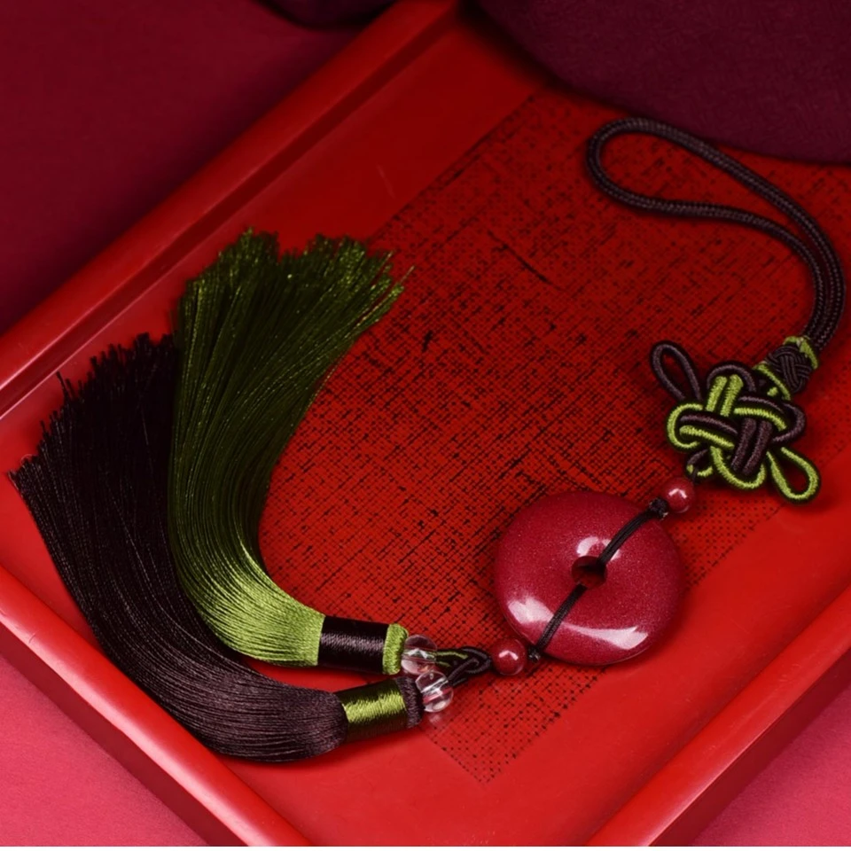 笑匠 含辰砂工艺品笑匠高含量朱砂紫金砂车挂家居挂件