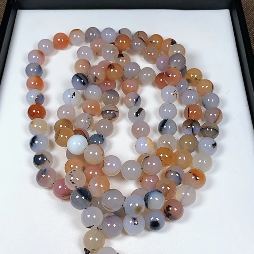 【闪购商品】玛瑙/玉髓L43项链天百草15-16mm未镶嵌