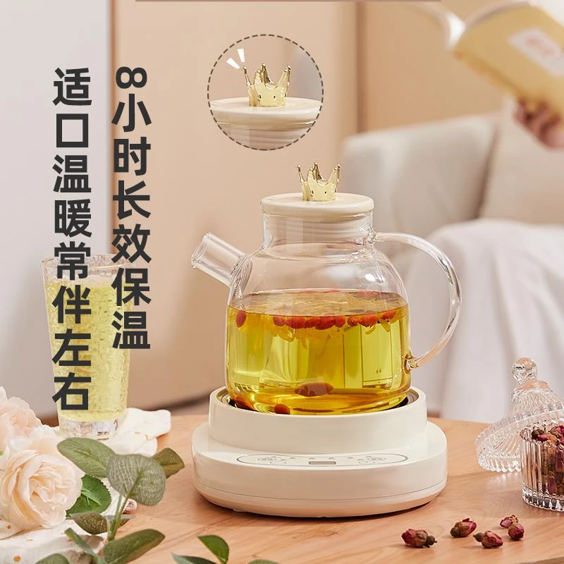 恒温智能热水壶全玻璃开水壶家用电热煮茶壶保温一体全自动烧水壶