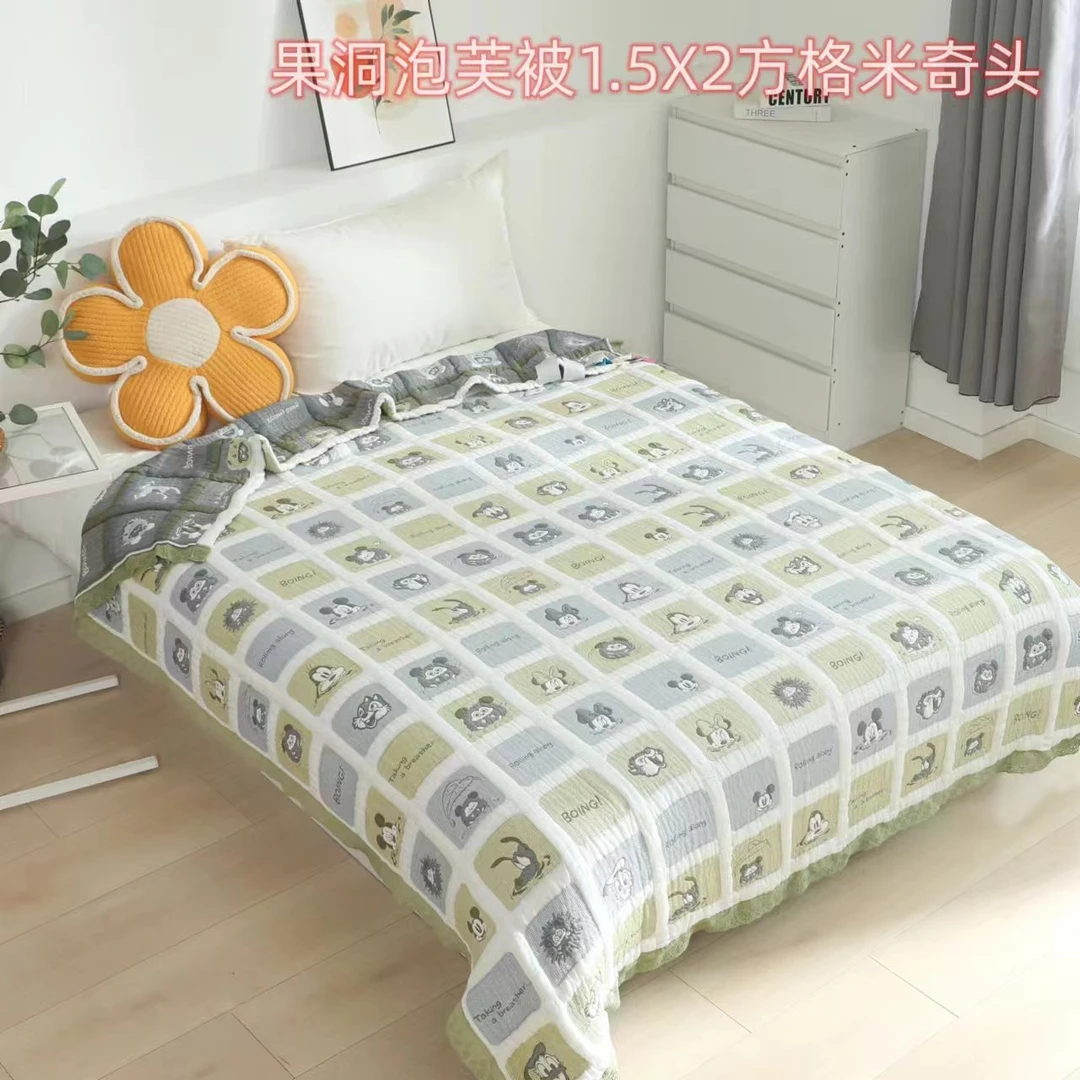 母婴A类迪士尼果冻凉肤被柔软亲肤多功能空调家用学生宿舍夏被