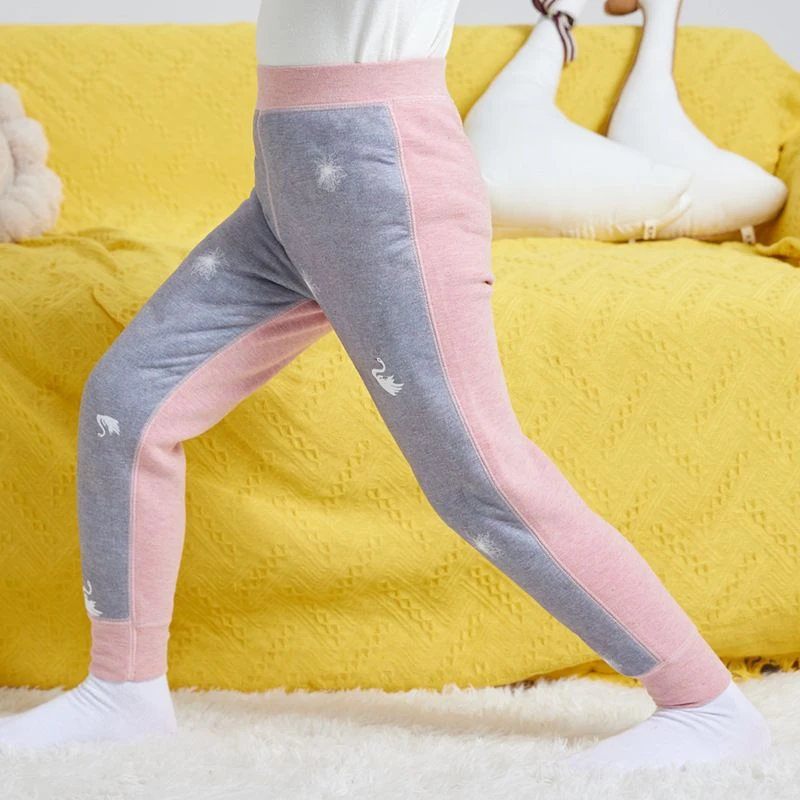 反季断码清仓儿童双层加厚保暖裤一体绒棉裤男女童校服神器秋冬季