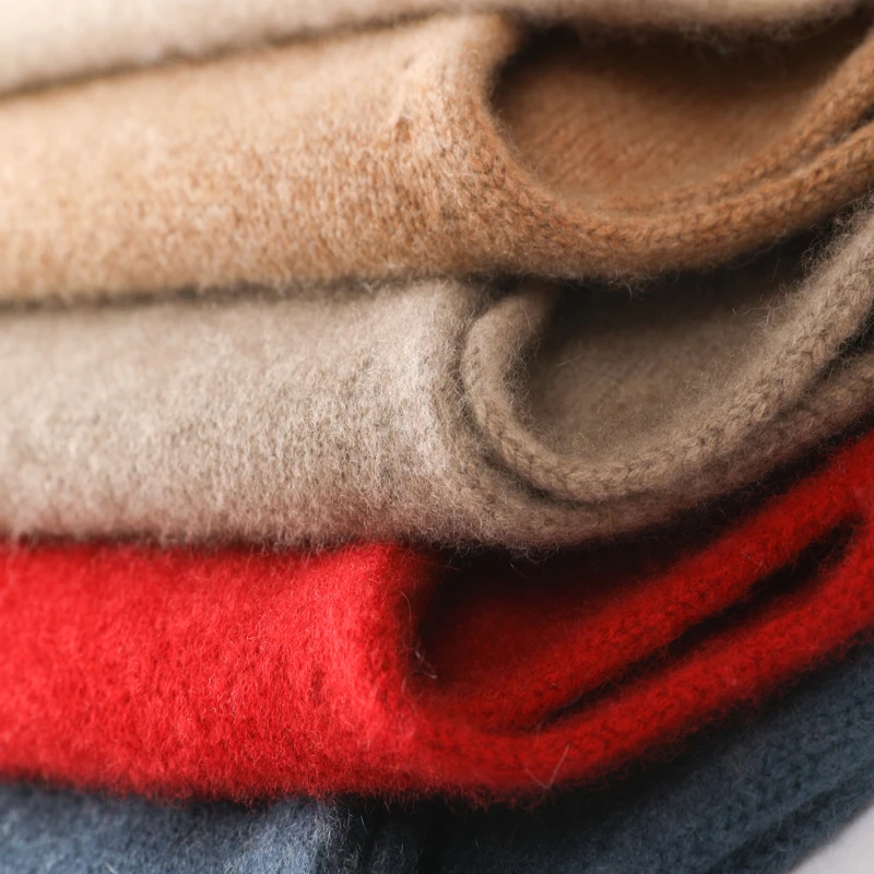 100%纯山羊绒五七针加厚马甲GH-CR223