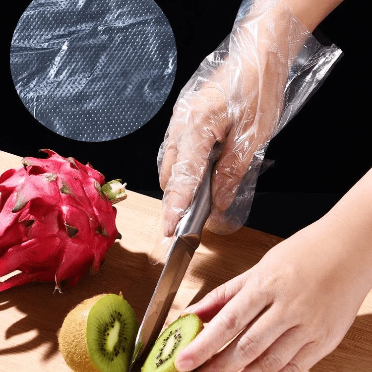 [拍一发三盒]一次性透明加厚加长龙虾餐饮美发厨房防水一次性手套