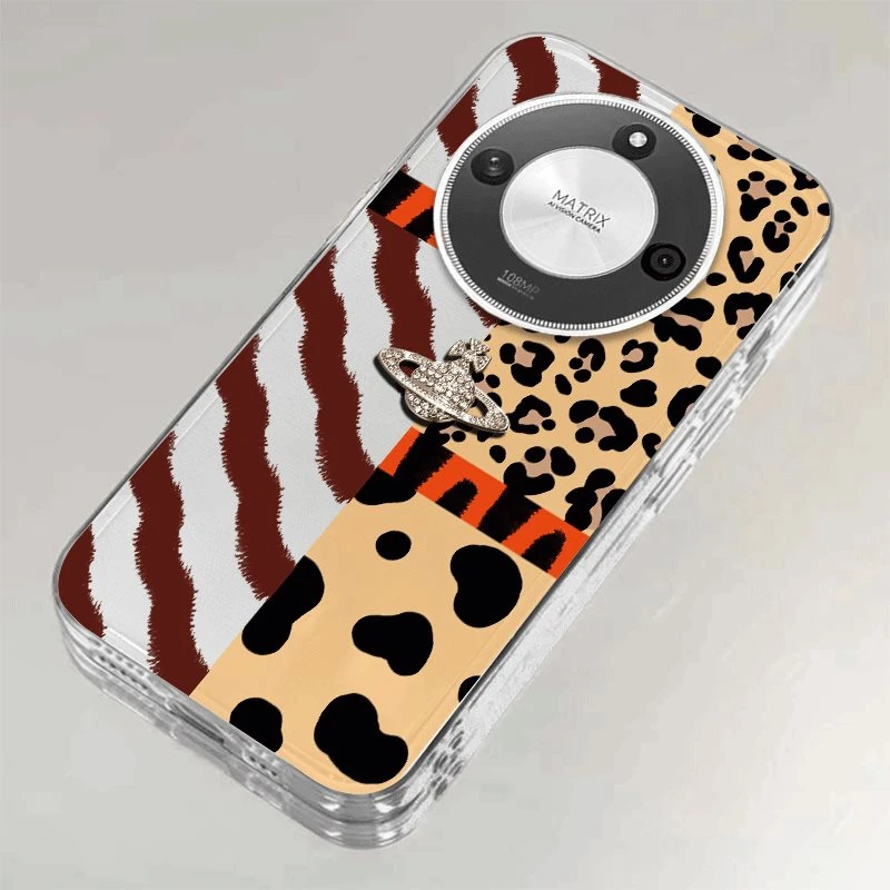 适用荣耀x60手机壳华为荣耀x60pro透明Honor软壳全包防摔保护壳