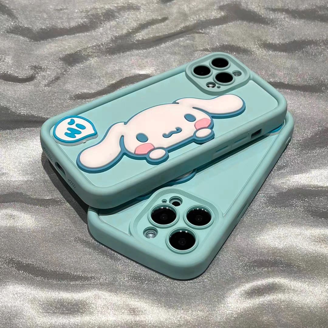 欧克里里立体DIY玉桂狗精准孔手机壳13promax适用苹果11/12高级15