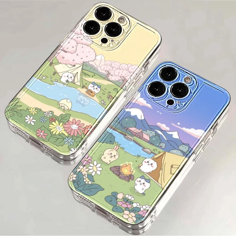 吉伊卡哇黄昏太空壳phone14苹果15手机壳华为vivo小米oppo闺蜜软