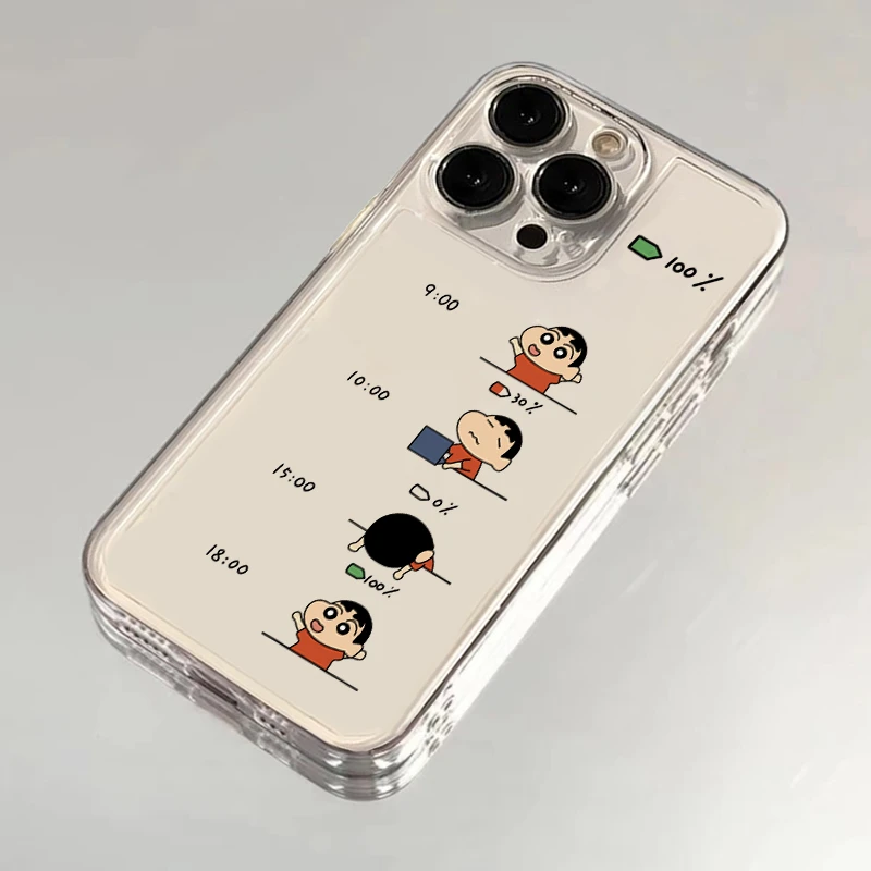 欧克里里ins电量小新太空壳适用苹果15/16手机壳华为vivo小米14op