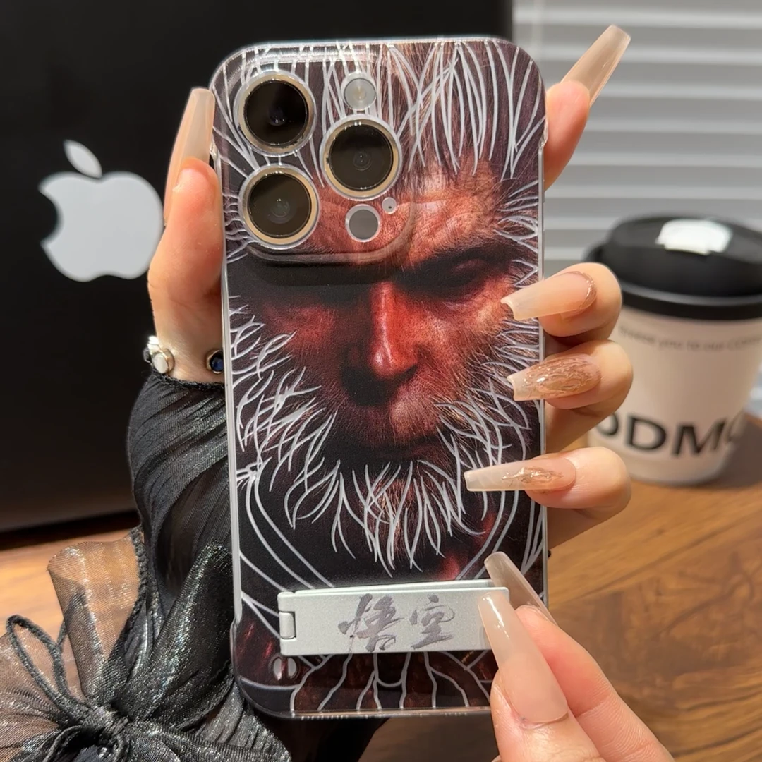 欧克里里黑神话悟空支架适用苹果无边框手机壳华为vivo小米oppo