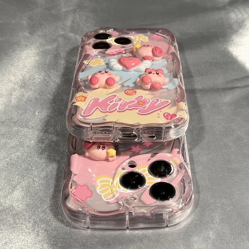 欧克里里星之卡比适用苹果14安卓手机壳iPhone13promax12女11软xs