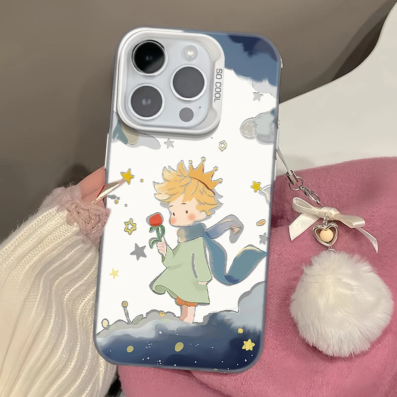 欧克里里玫瑰小王子适用iphone15苹果元气手机壳vivo华为oppo小米