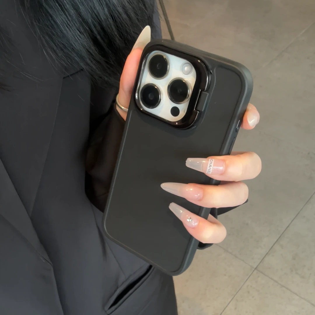 欧克里里小众镜头支架苹果14/13适用iPhone15promax懒人12/11女