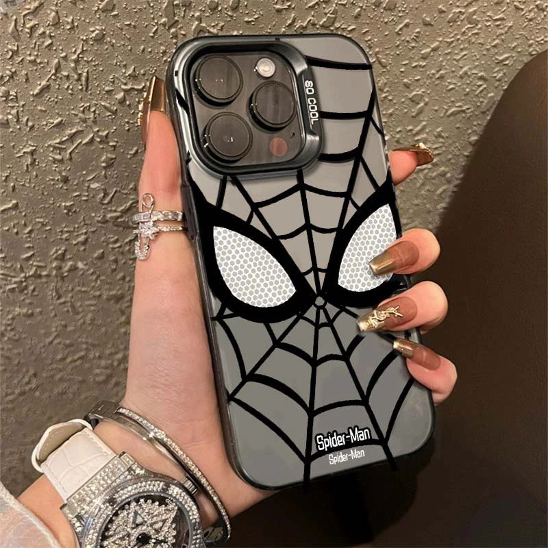 欧克里里蜘蛛侠元气壳适用苹果15pro手机壳iPhone13/14软11promax