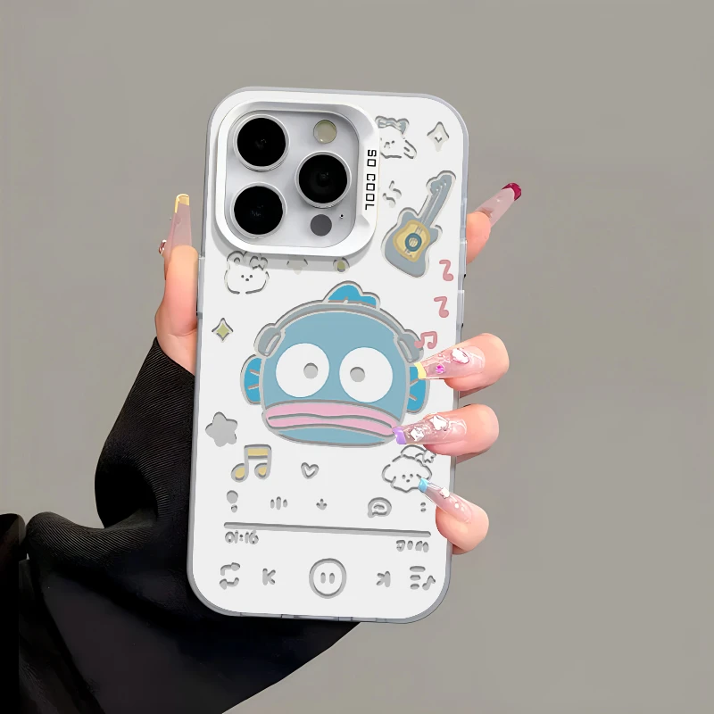 搞怪小丑鱼适用iphone15/14/13听歌12/11手机壳vivo华为oppo小米