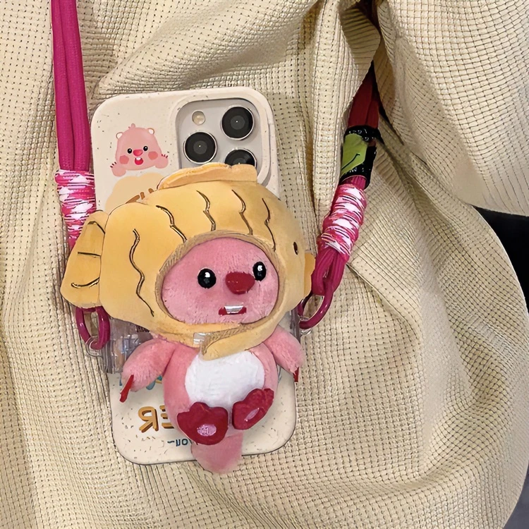 欧克里里小鱼干海狸适用苹果14/15手机壳iphone13/12promax卡通16