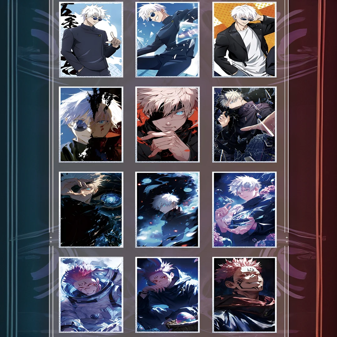 【拆包】《咒术回战》画师二创艺术色纸盲盒产品（代拆）
