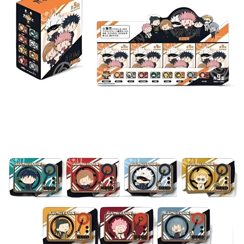 【拆盒】Alpha Time 正版《咒术回战》珐琅可拆卸徽章盲盒（代拆）