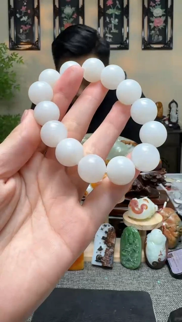 【闪购商品】和田玉手串未镶嵌111111hsl