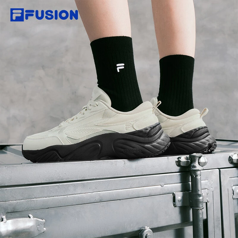 FUSIONCONCHDX机能潮鞋女秋新款海螺鞋ins跑步鞋夏季T12W431501