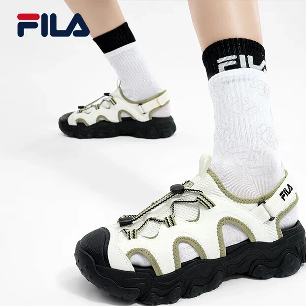 【溯溪少女凉鞋】斐乐FILA猫爪涉水运动夏季户外沙滩凉拖F12W422402