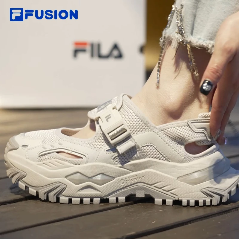 FUSION斐乐BIANCO硬糖凉鞋24夏季厚底透气运动鞋 T12W421403