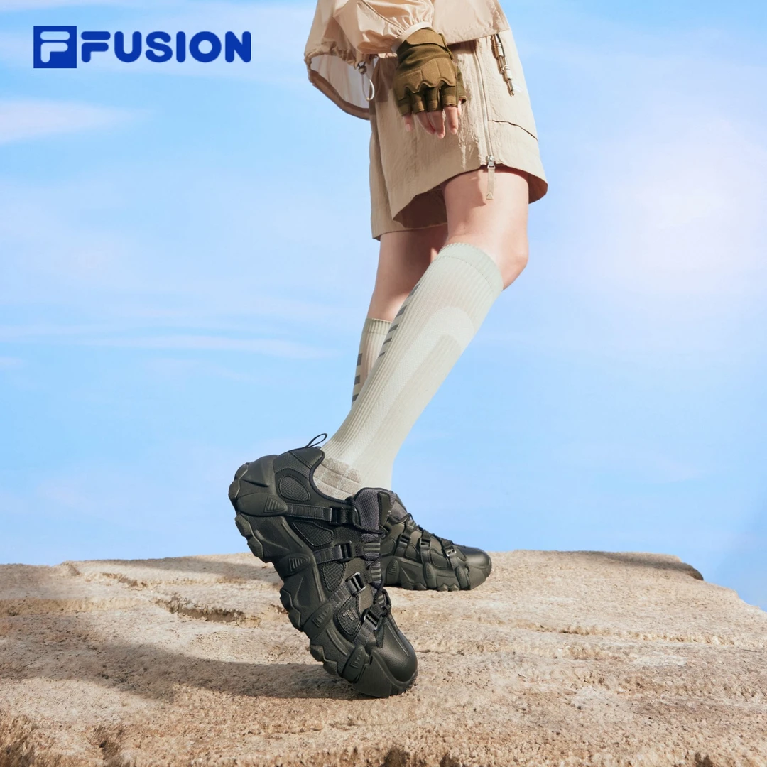 FUSION【山脉鞋】徒步女子款厚底轻便户外登山运动鞋T12W/M431610