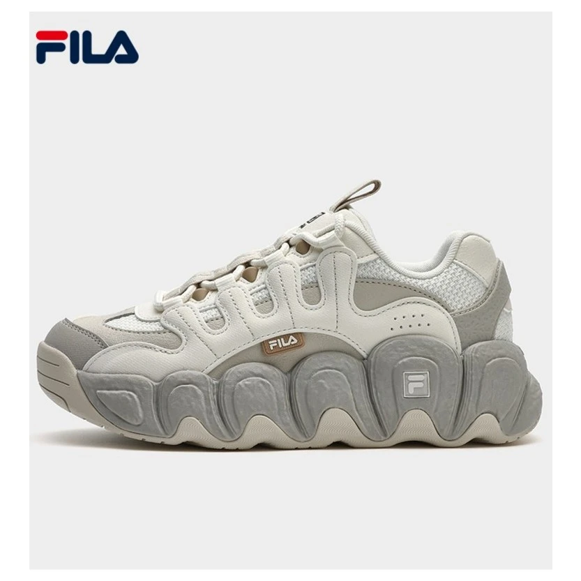 【可颂鞋】FILA斐乐面包鞋情侣男女运动鞋休闲老爹鞋F12W342103F