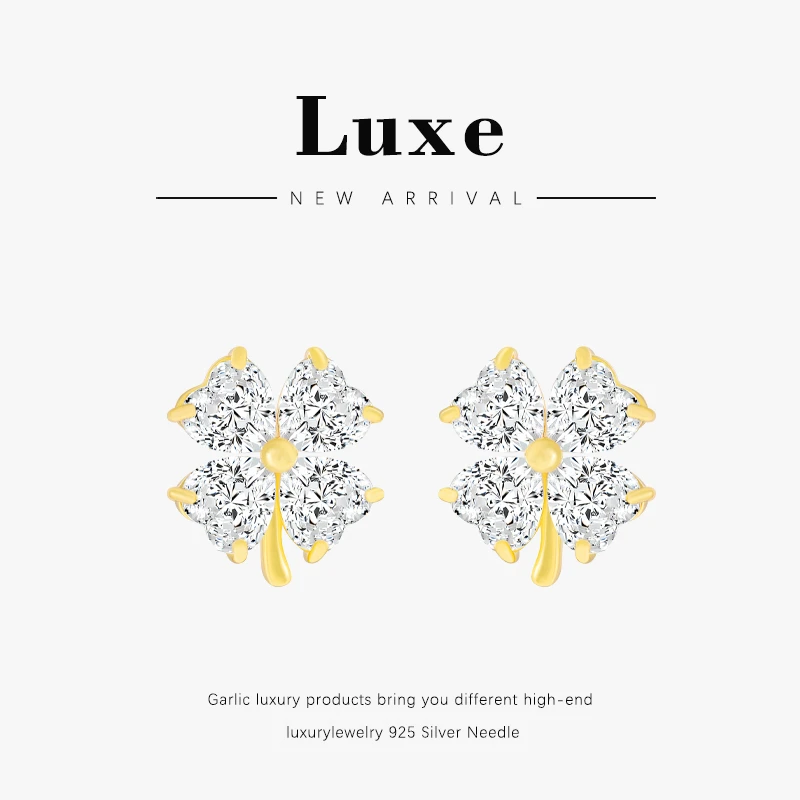 合金合成锆石耳饰  【Dew one】时尚经典耳环女耳坠YE190796