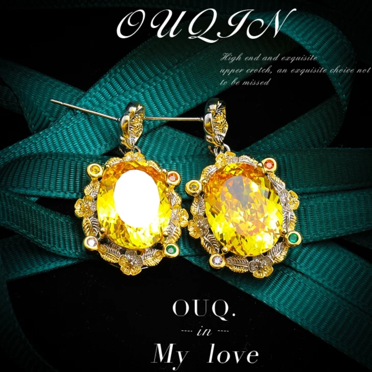 【琴愿为你】时尚气质时尚女耳环ZR180081