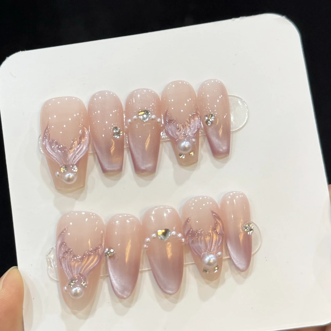 【鱼尾】纯手工穿戴甲
