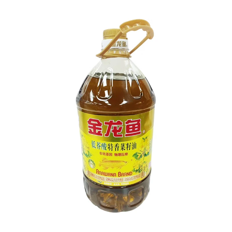 金龙鱼低芥酸特香菜籽油5L/桶