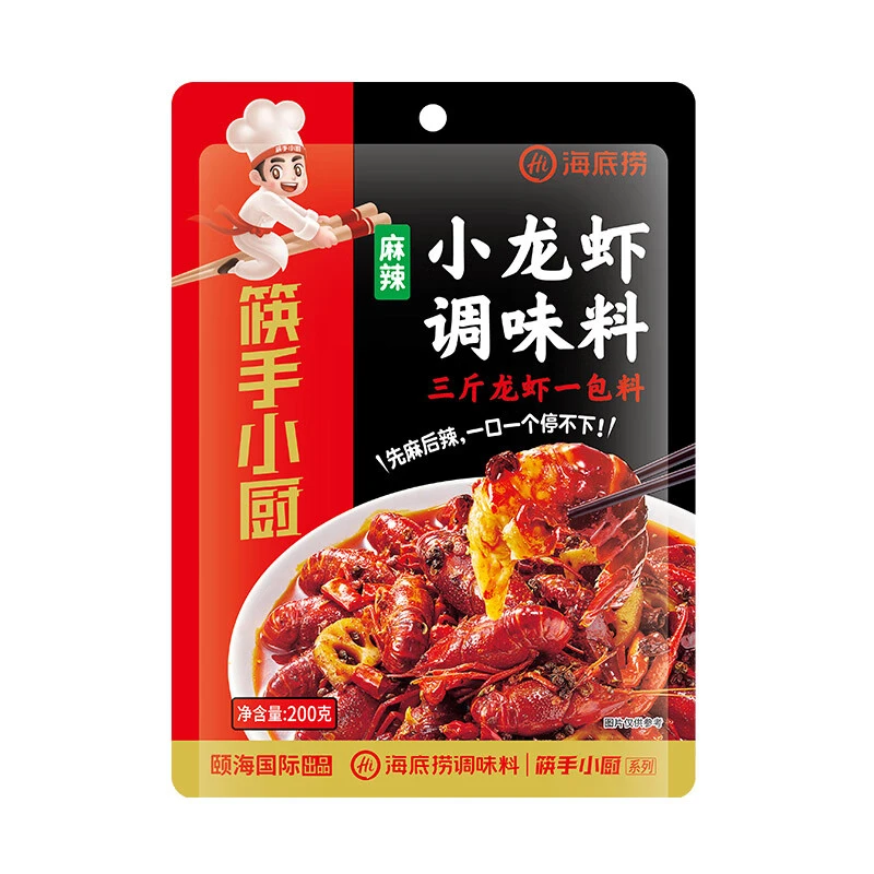 筷手小厨麻辣小龙虾调味料 200g/袋（包装随机）