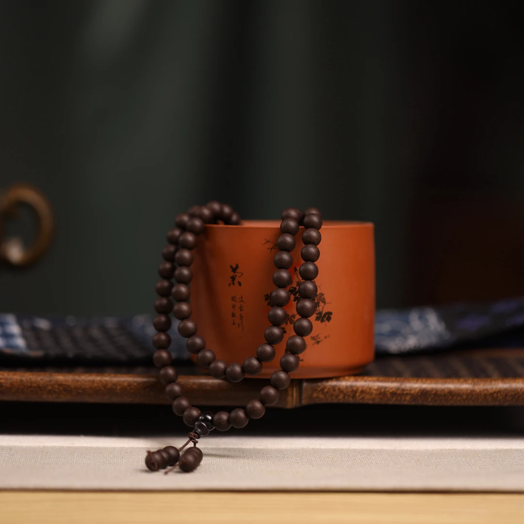 梦灵玫瑰108颗香珠0.8尺寸 手工制作便携熏香 香丸香珠