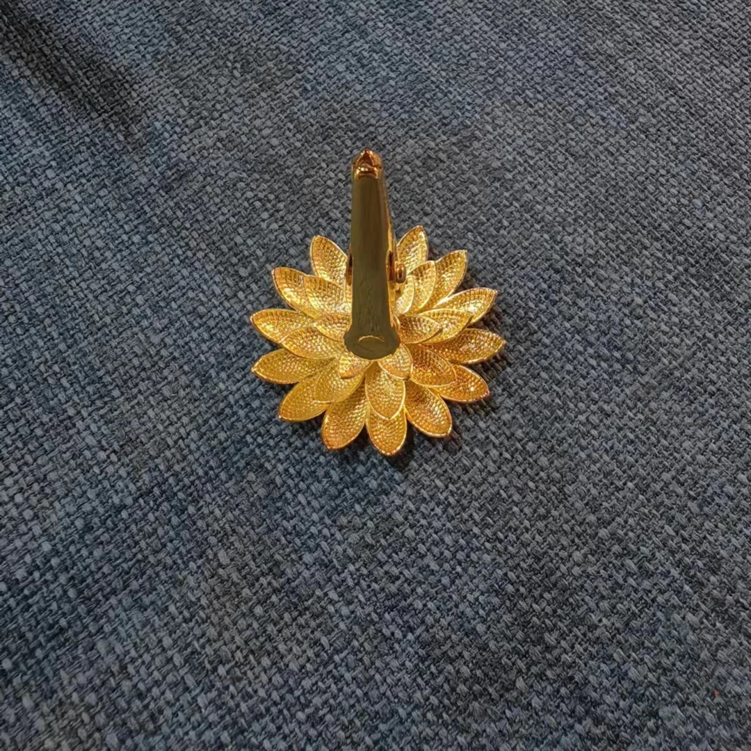 夹子莲花香插 线香插 合金材质 客厅达氏香事