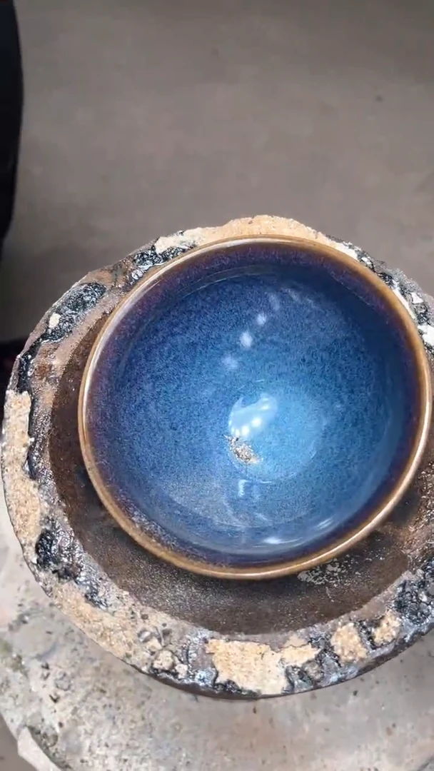 【闪购商品】瓷瓷茶盏     4星瀚回蓝