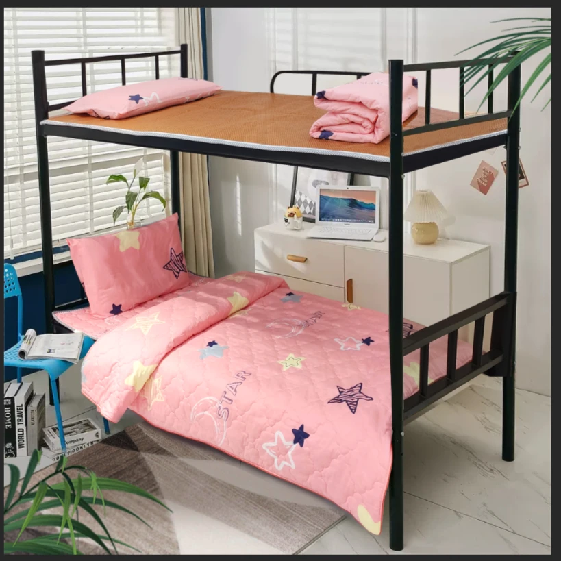 【学生宿舍床垫】 加厚单人上下铺印花学校床垫