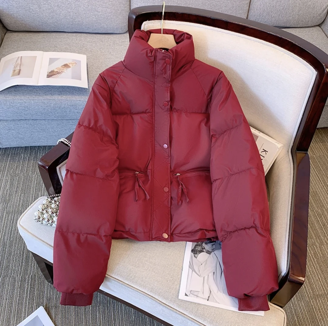 2023新款棉服女韩版小个子时尚百搭保暖外套休闲棉衣学生保暖棉服