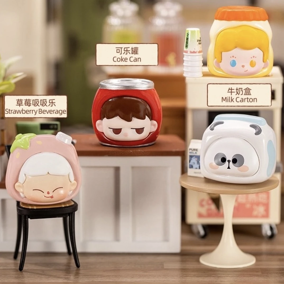 【拆盒】TOYCITY贴贴乐吃货小铺系列盲袋挂饰