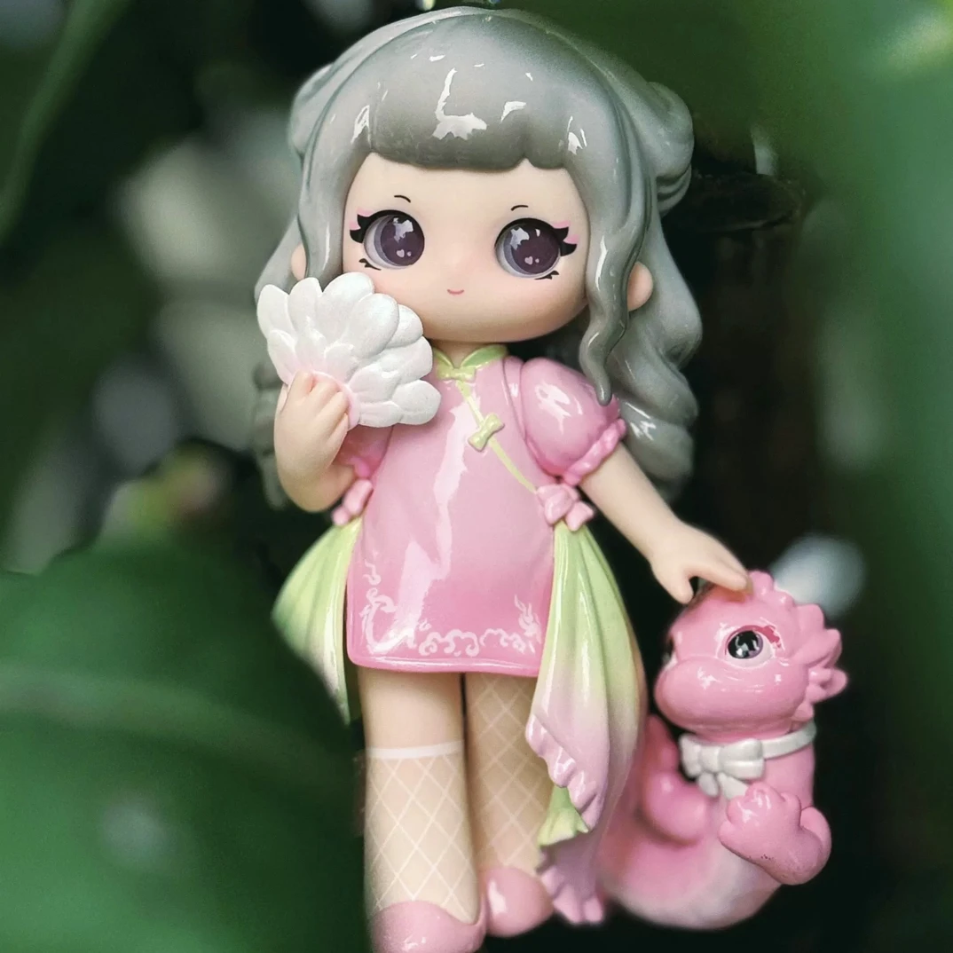 【拆盒】又梨入画如梦卷系列潮玩新款盲盒手办摆件