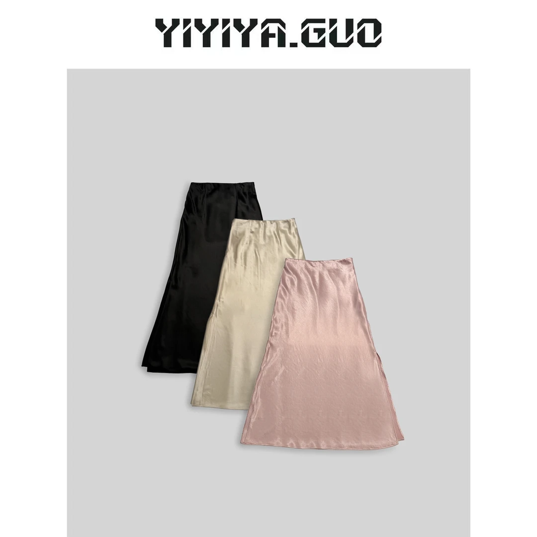 yiyiya.Guo艺艺吖/多色开衩半裙2024630