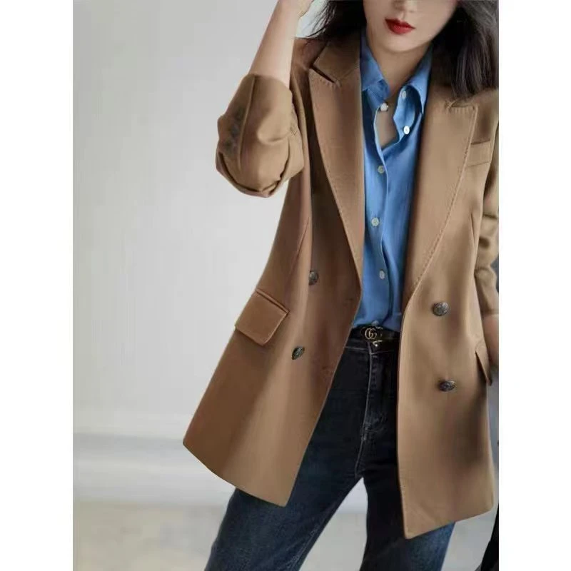 二哥二嫂 【镇店高货】英伦风精纺双排扣西服