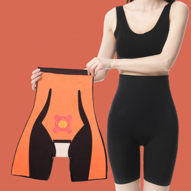 悬浮裤高腰收腹提臀无痕打底裤五分短裤女新款三合一提臀裤魔力裤