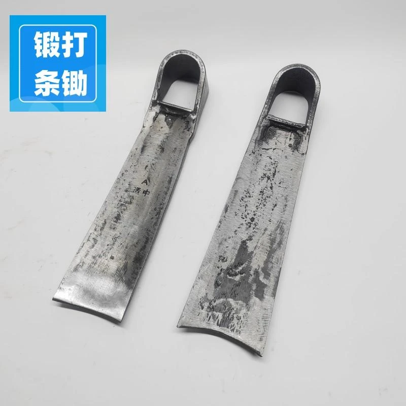 锻打锄头挖笋种地加厚轨道钢农用农具开荒种菜开山挖竹笋挖地锄头