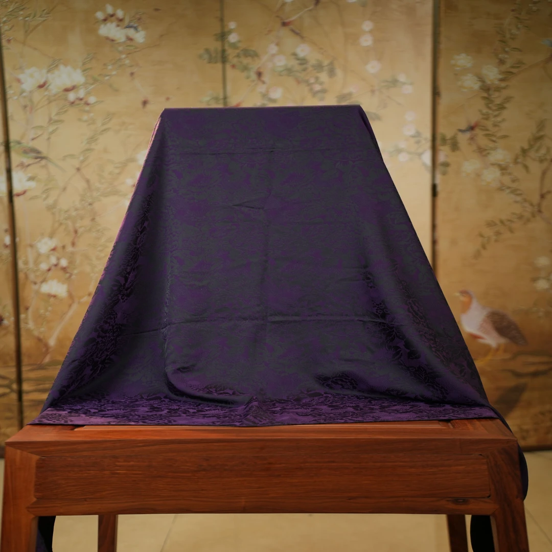 锦悦【洗尽铅华】新中式轻奢高定大方巾140*140（A153）