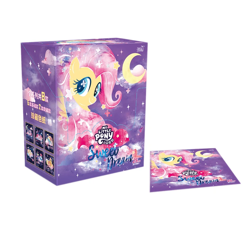 卡游【新品】正版小马宝莉G4亚克力色纸Sweet Dream（代拆/直邮）