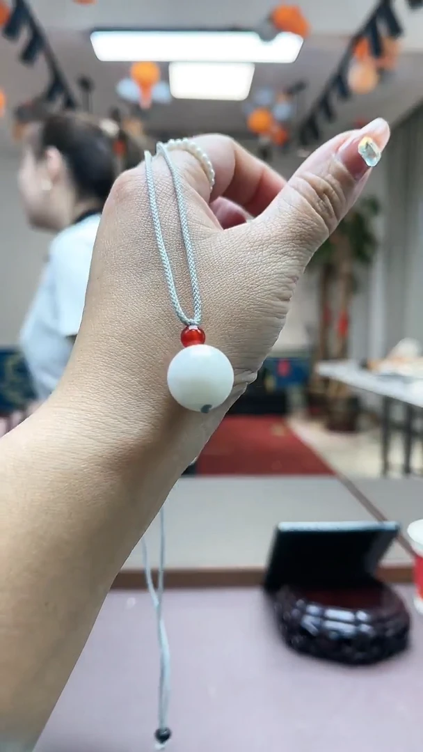 【闪购商品】和田玉吊坠未镶嵌转运珠